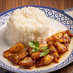 ข้าวราดหมูหวาน