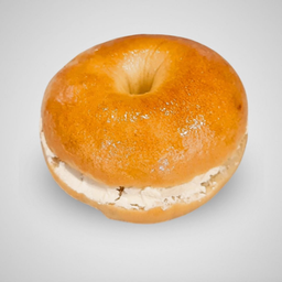 Plain Cream Cheese Bagel