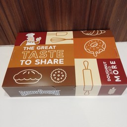 ซื้อเพิ่มกล่องโดนัทขนาด 6 ชิ้น(กล่องปล่าว)