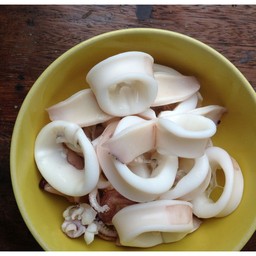 ปลาหมึก ชุดละ