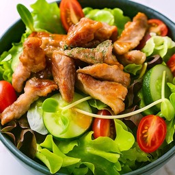 สลัดหมูย่าง