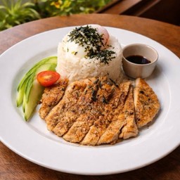 FC04 Grilled Pork Rice with Onsen Egg