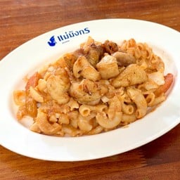 มักกะโรนีไก่หมักนุ่ม