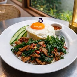 FC18 Sliced Pork Basil Rice