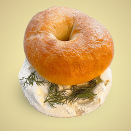 Dill Cream Cheese Bagel