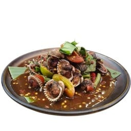 ตำหอยแครง | Som Tum With Cockles | 血蚶木瓜沙拉