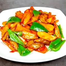 41-ผัดพริกมะเขือยาวมันฝรั่ง