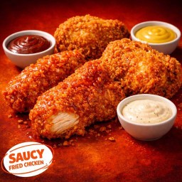 ไก่ทอดซอสซี่ Saucy Fried Chicken