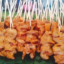 เช็ตหมูปิ้งโบราณ 4 ไม้