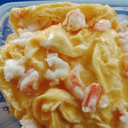 ข้าวไข่ข้นกุ้ง