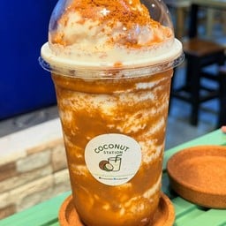 มะพร้าวน้ำหอมนมสดปั่นcoconutstation