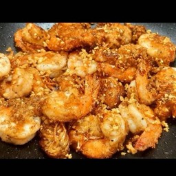 กุ้งกระเทียม (กับข้าว) #150