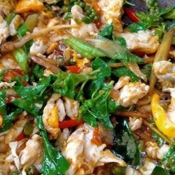 ข้าวหน้าไข่ผัดฉ่า