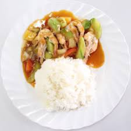 ผัดเปรี้ยวหวาน ทะเล