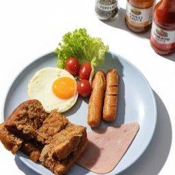 ไข่ดาวหน้าหมู