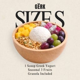 GËRK เมนูอาหารเพื่อสุขภาพ กรีกโยเกิร์ต และผลไม้พร้อมทาน