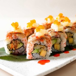 (8 Pcs.) STRAWBERRY FOIE GRAS ROLL