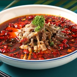 6-ซุปหมาล่าเลือดหมูไส้หมูสไบนางจีน