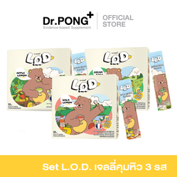 คุมหิวอิ่มนาน Dr.Pong กลูโคแมนแนน Drink รวมรสให้10ซอง