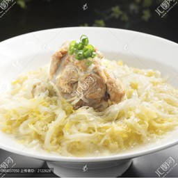 22-ผักดองจีน ก๋วยจั๊บตุ๋นกระดูกหมู