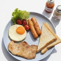 ไข่ดาวหมูทอด