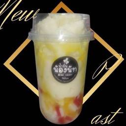 นมสดสัปปะรดปั่น