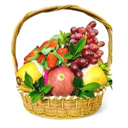 กระเช้าผลไม้ premium set 7 (สตอเบอรี่)