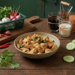 ข้าวกะเพราไก่นุ่ม