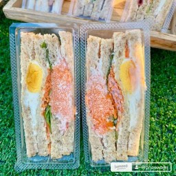 แพรวาแซนวิชสลัด อาหารตามสั่งดอนหัวฬ่อ