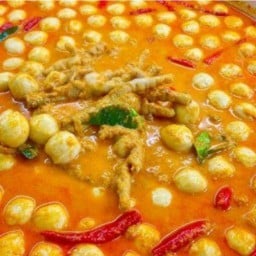 ขนมจีนน้ำยากรีนเวลล์byพรรณี(กะทิ&ป่า) ขนมจีนน้ำยาตลาดกรีนเวลล์(พระราม2) ล็อกC6