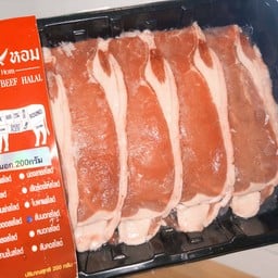 เนื้อวัว สันนอกสไลด์ 200 กรัม