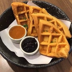 Plain waffle วาฟเฟิลสูตรเฉพาะของร้าน