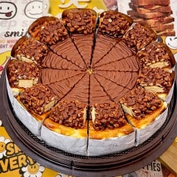 ชีสเค้ก ( 3ปอนด์ ) - Nutella Beng Cheesecake - ฟรีป้ายปัก HBD
