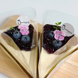 บลูเบอรี่ชีสพาย