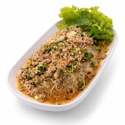 ลาบวุ้นเส้นหมูสับ