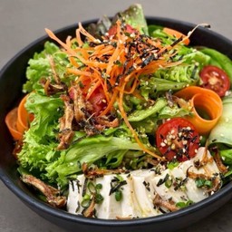 FF06 Fried Tofu & Fish Salad (Healthy)