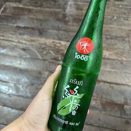 โออิชิน้ำผึ้งมะนาวขวดแก้ว Bottled honey lemon