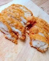 ข้าวไก่ทอด+แจ่ว