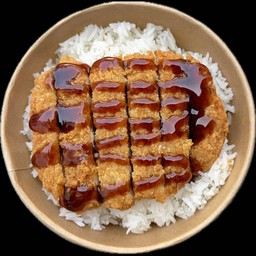 ข้าวไก่ทอดซอสเทริยากิ