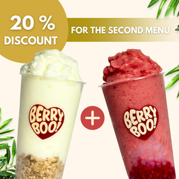 โปร 1 Classic smoothie + 1 Classic smoothie