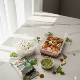 Set รวมดอง และข้าวญี่ปุ่น พร้อมสาหร่าย