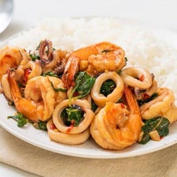 ร้านรสเด็ดบึงสีไฟ(ร้านป้าอ้อย)