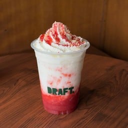 Strawberry cheesecake frappe