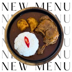 ข้าว+มัสมั่นน่องไก่