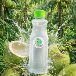 น้ำมะพร้าว 100%  บรรจุขวด 250 ml
