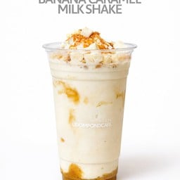 Banana Caramel Milk Shake
