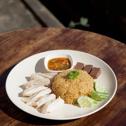 ข้าวมันไก่ต้ม ธรรมดา