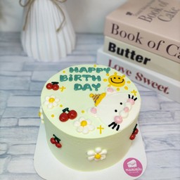 เค้กนมสด ครึ่งปอนด์(แมว)