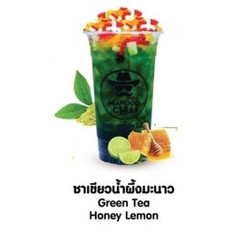ชาเขียวน้ำผึ้งมะนาว