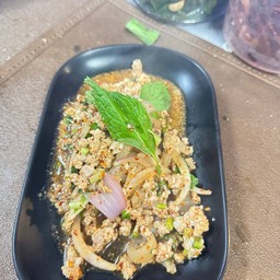 ลาบหมู+ตับ